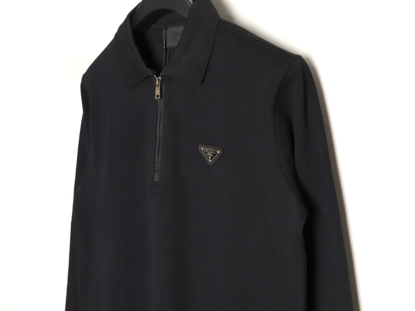 Prada Long-sleeved Polo Shirt