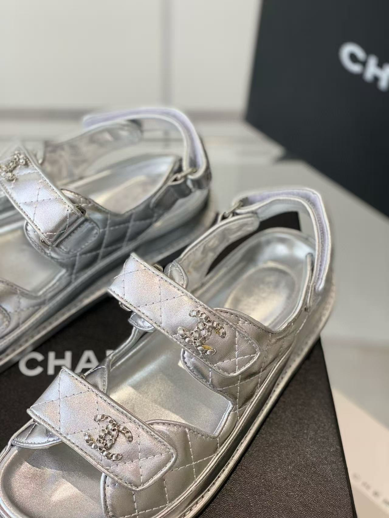 UA Chanel Sandals