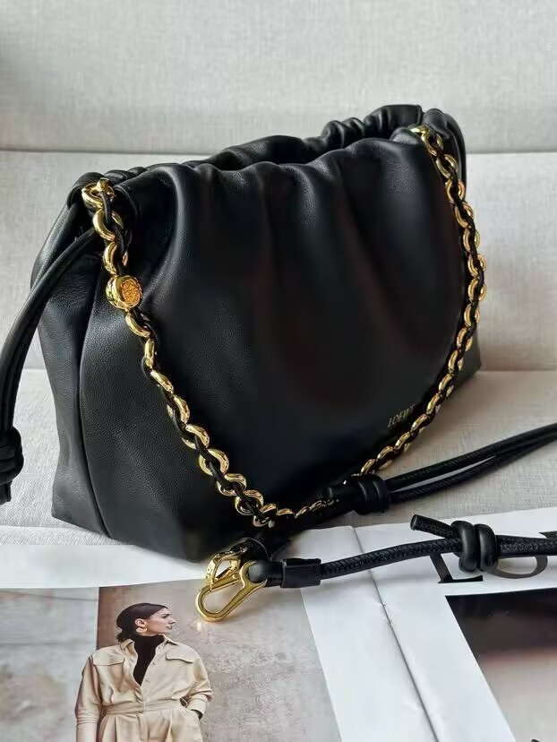 LOEWE Medium Flamenco purse in mellow nappa lambskin 30x10.5x20cm