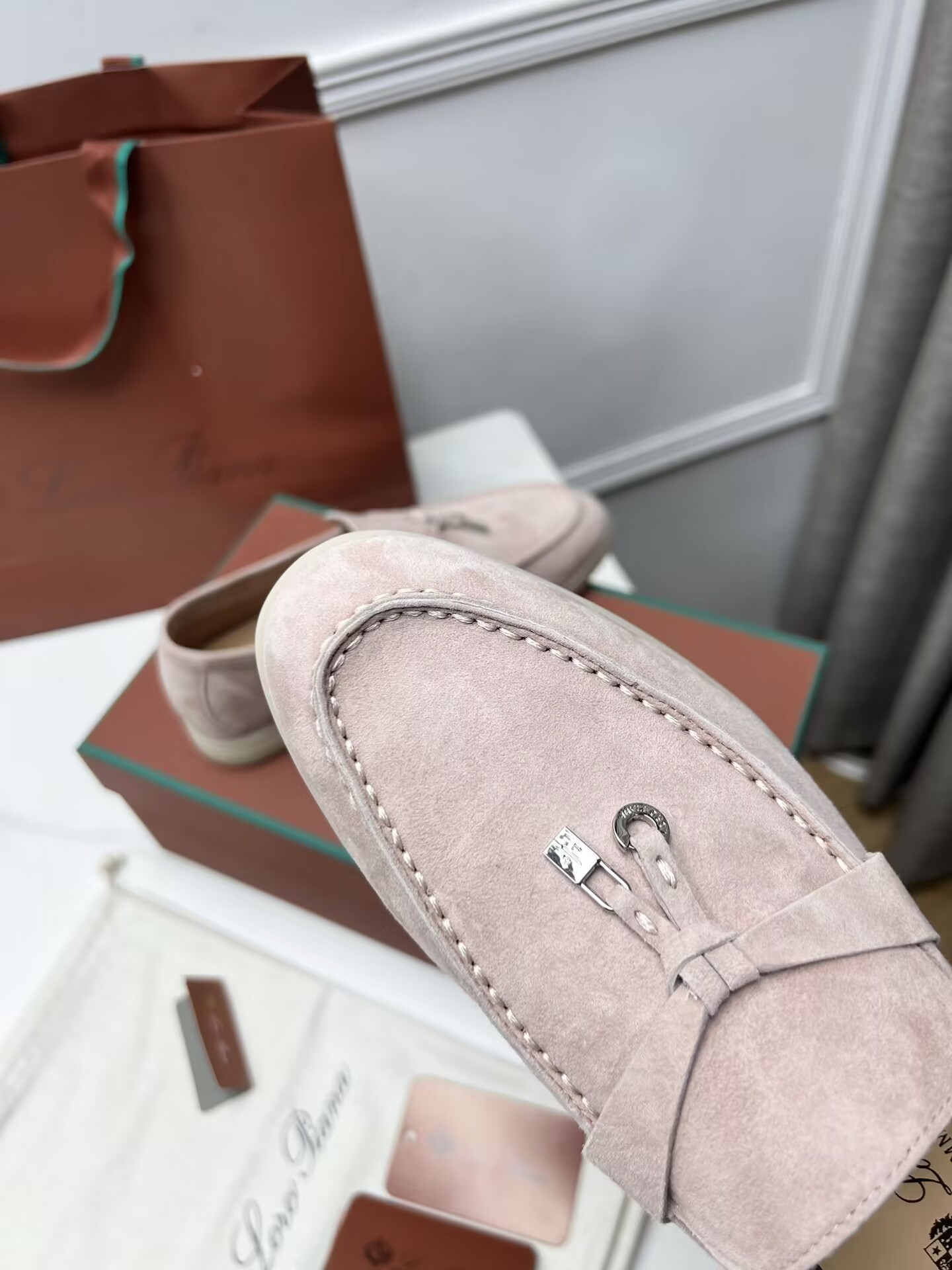 UA Loro Piana Summer Charms Walk Loafers