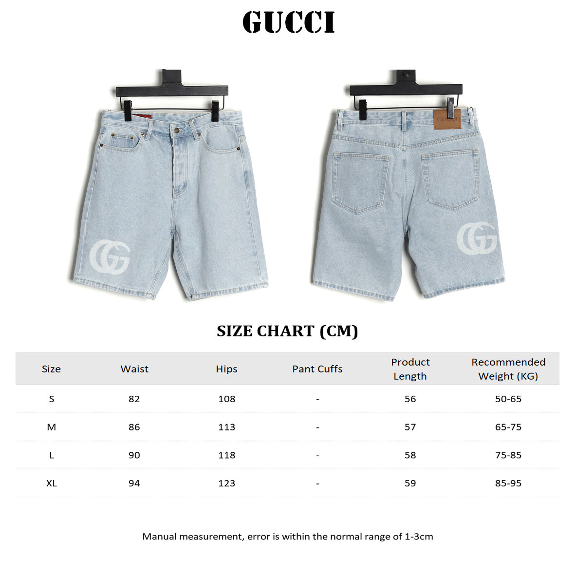 GUCCI GUC shorts