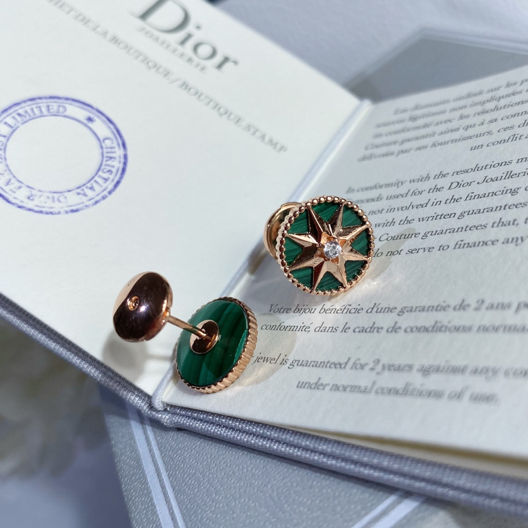 Dior compass Stud Earrings