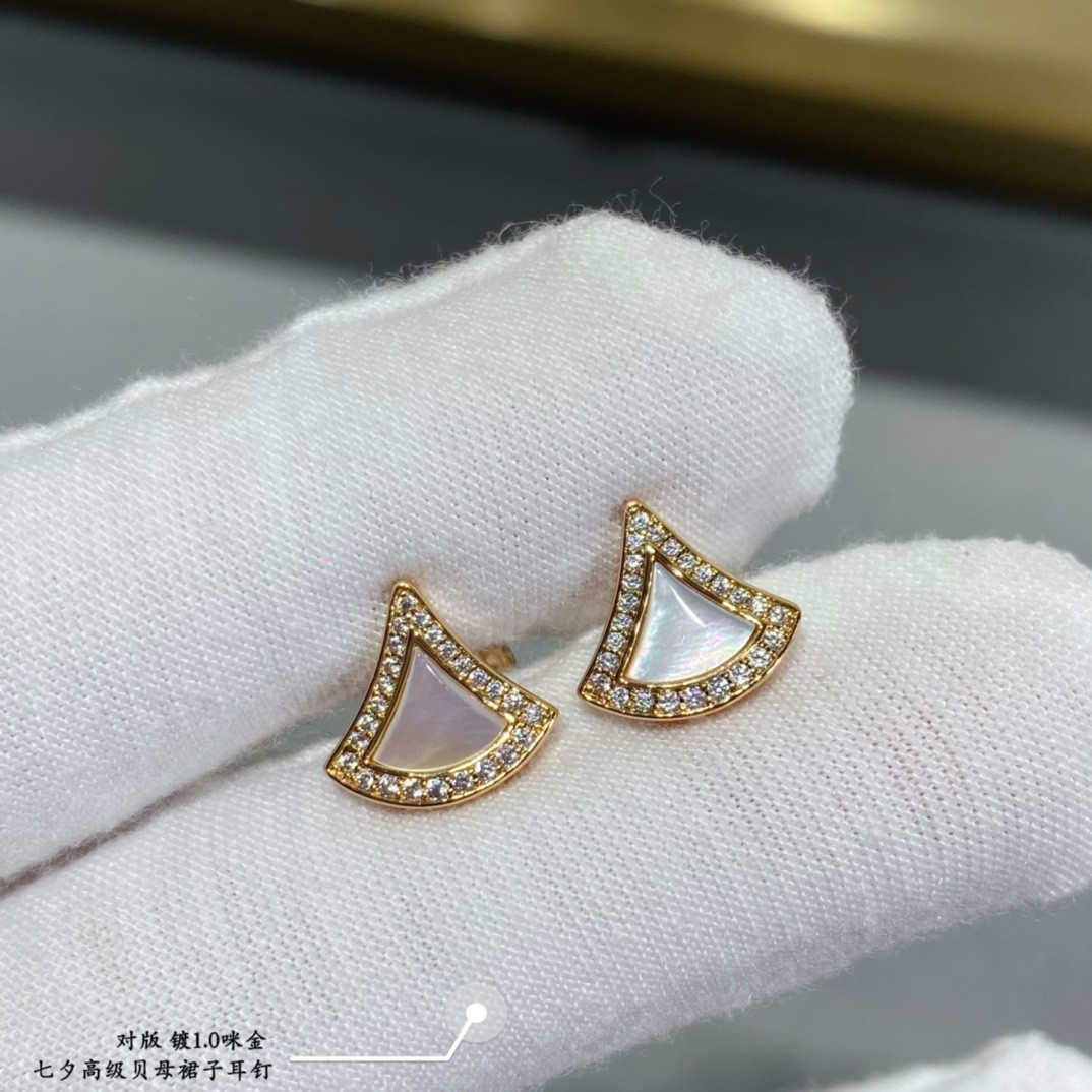 Bvlgari Skirt Earrings