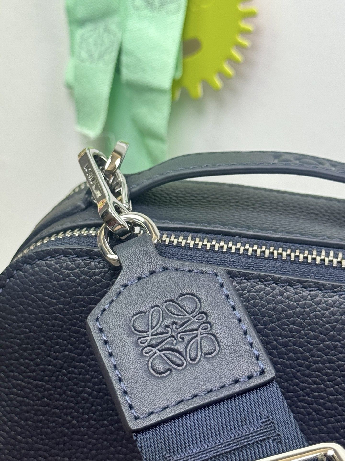 Loewe Mini crossbody camera bag in soft grained calfskin 18x8.5x13cm