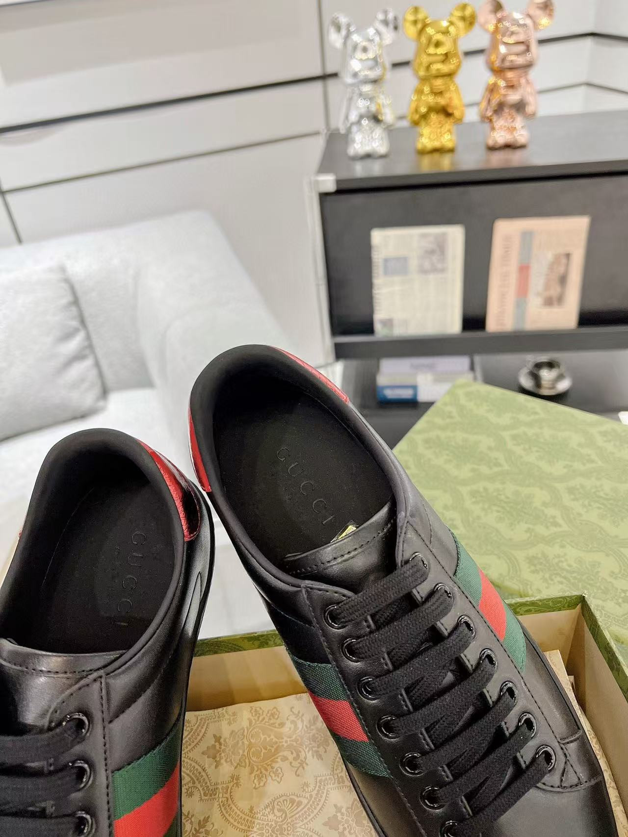 UA Gucci Ace Sneaker Black