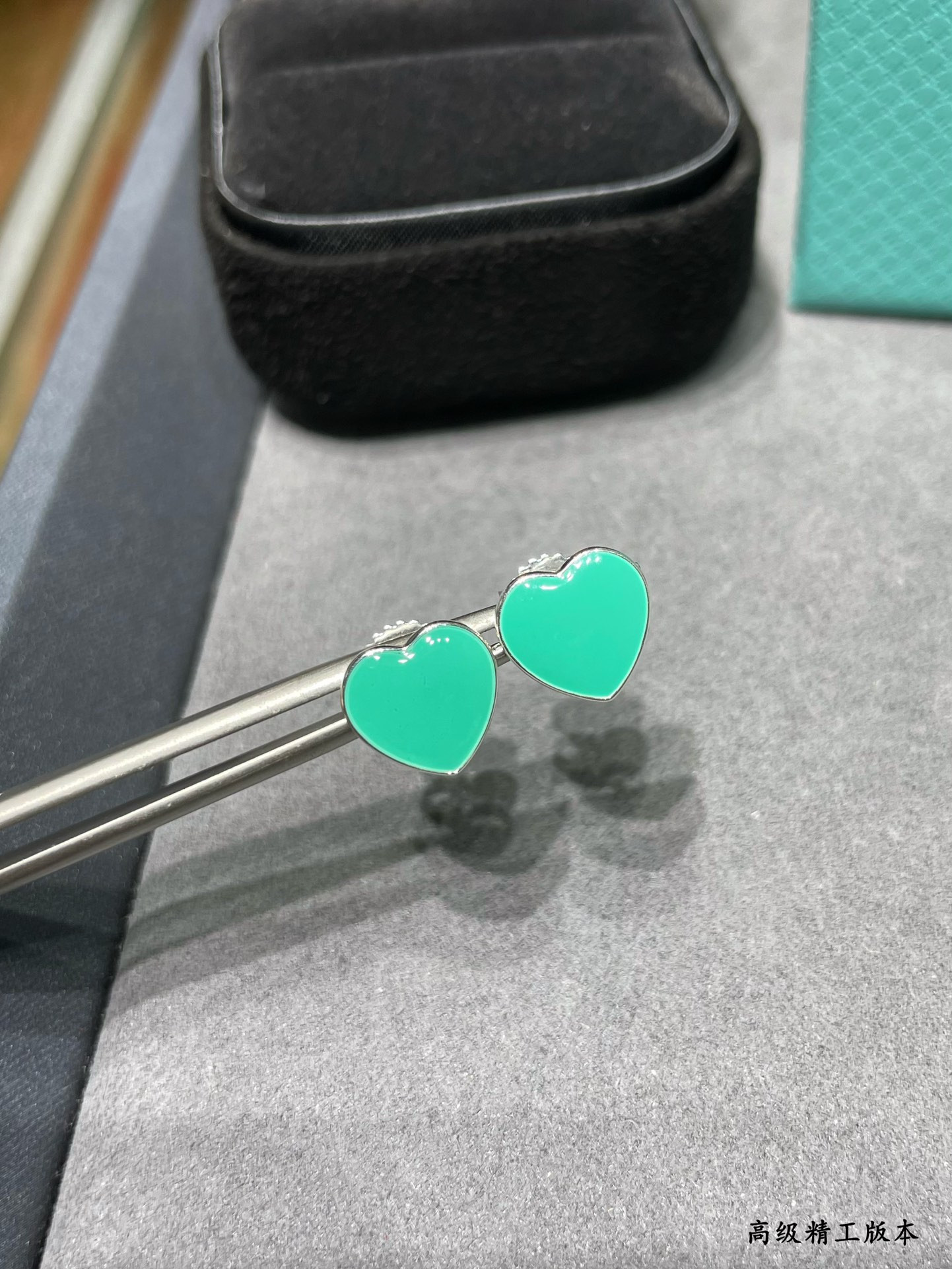 Tiffany & Co. Heart Stud Earrings Ag925