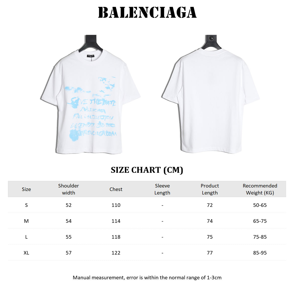 Balenciaga Short-sleeved T-shirt