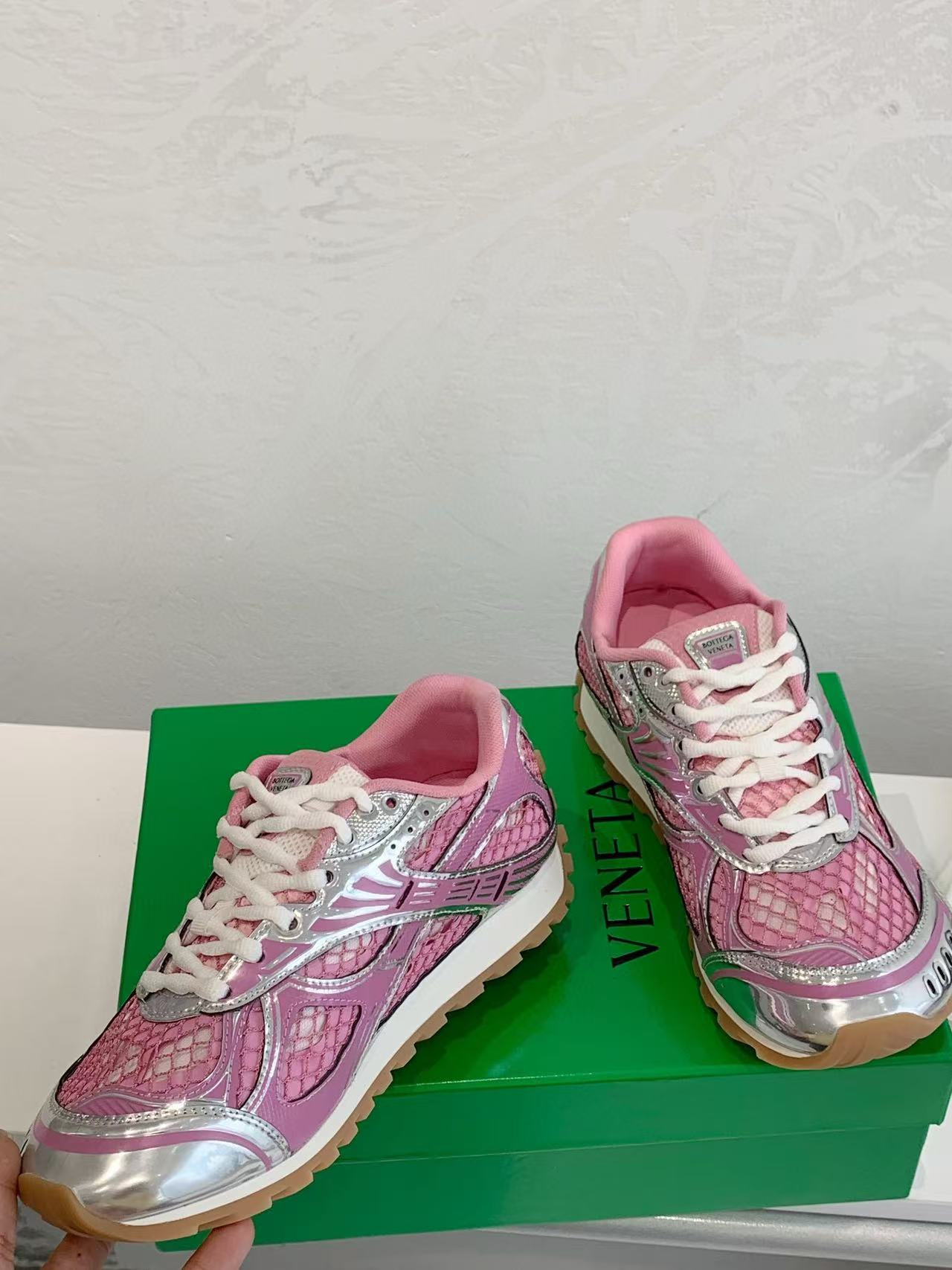 UA Bottega Veneta Orbit Sneaker