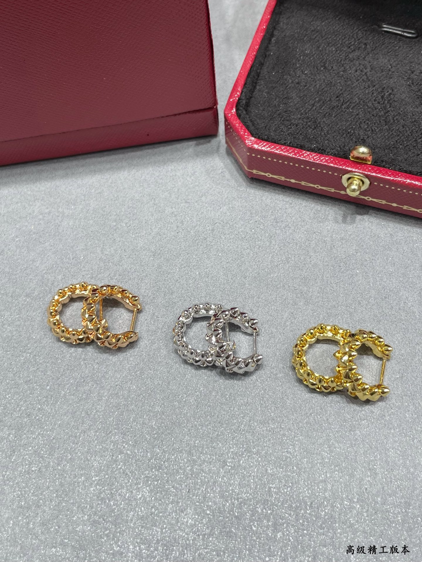 Cartier Mini Bullet Earrings