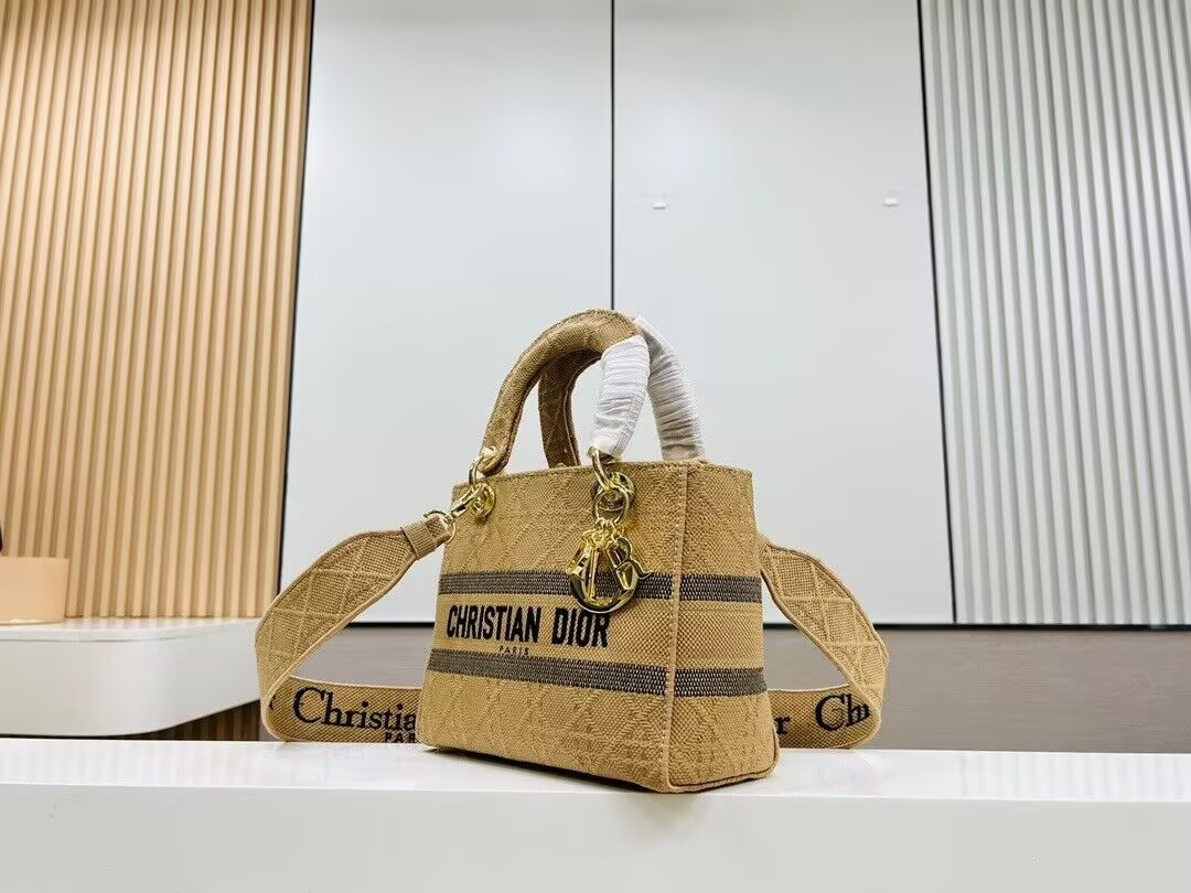 Dior Medium Lady D-Lite Bag 24x20x11cm