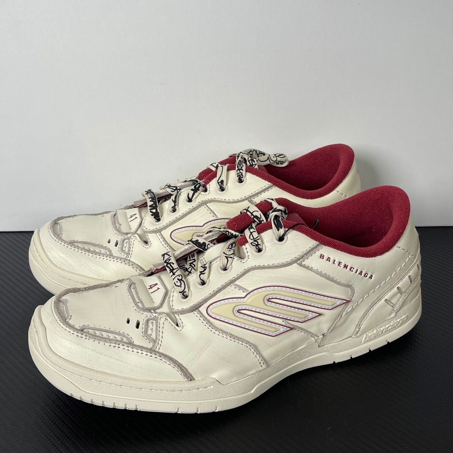 UA Balenciaga Hamptons Medium Worn-out Sneaker (run one size large)