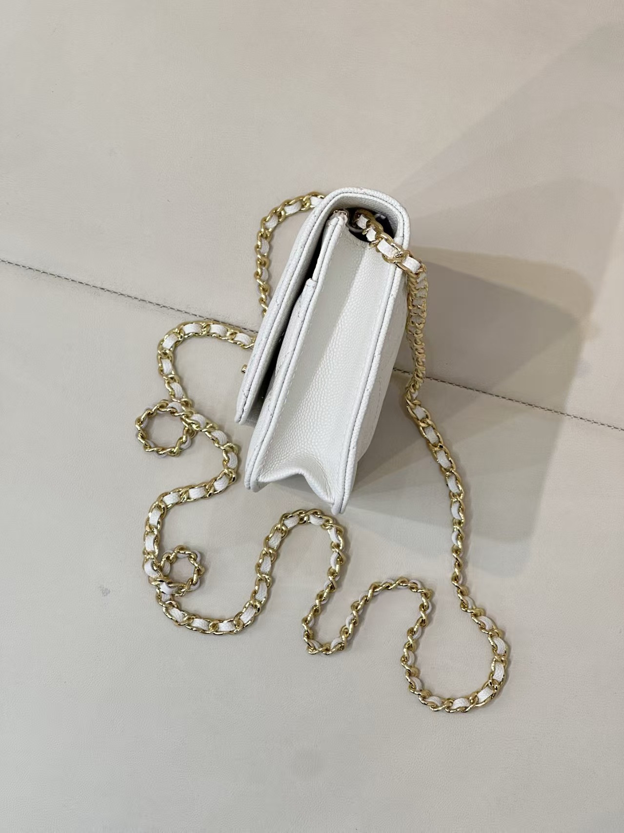 CHANEL WOC CLASSIC WALLET ON CHAIN 13x19cm