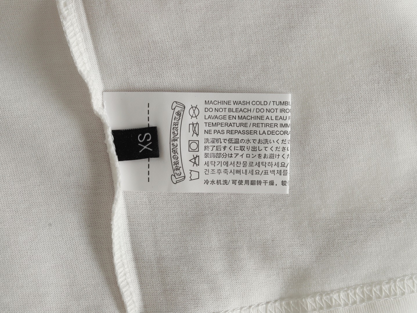 Ch*0me He**ts 25ss short-sleeved t-shirt