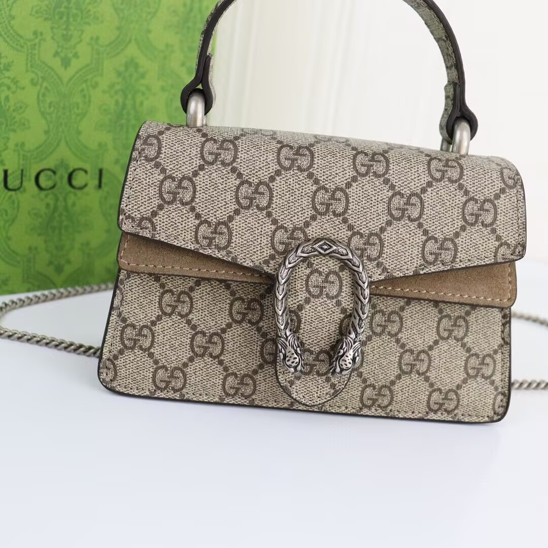 Gucci Dionysus Mini Top Handle Bag 18×11.5×7 cm