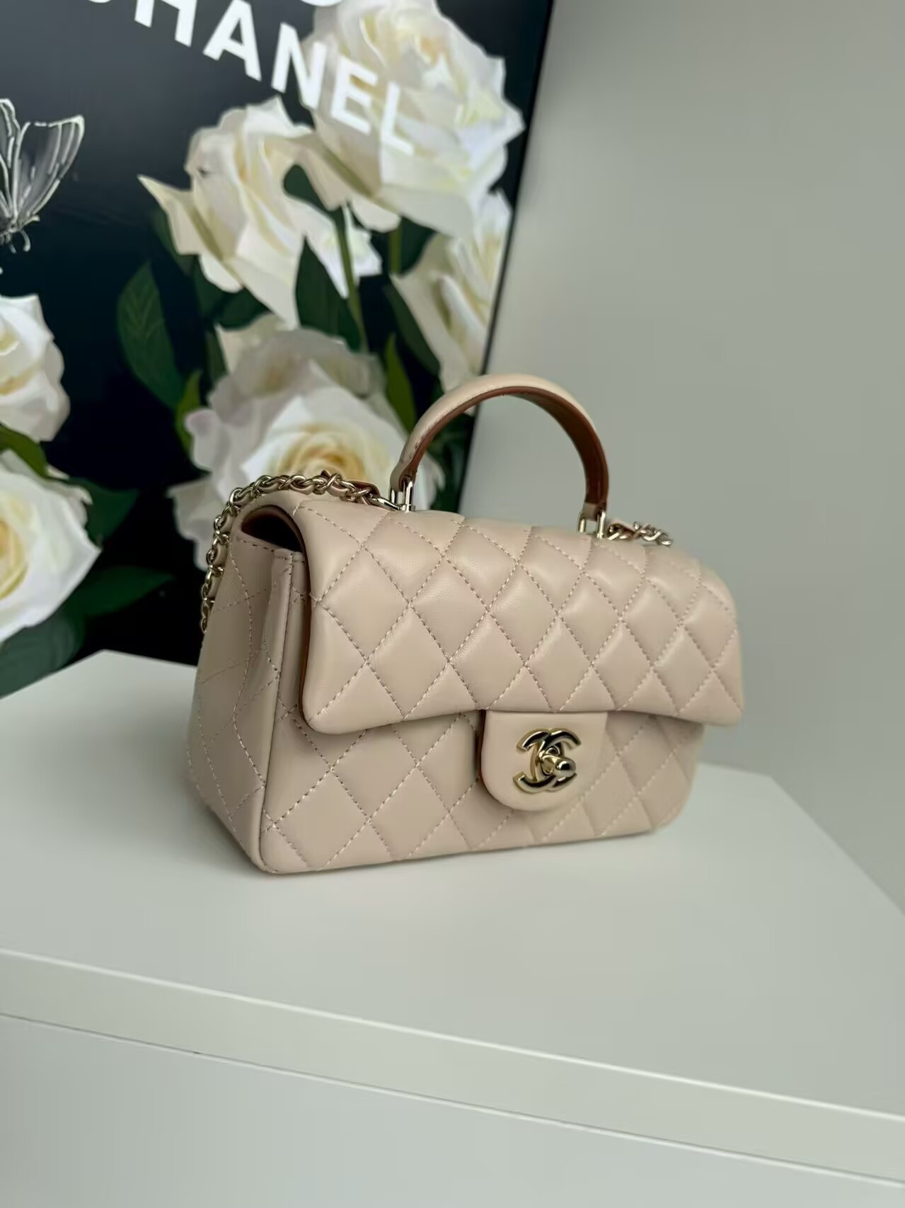 CHANEL Mini CF handle 20x12x6cm