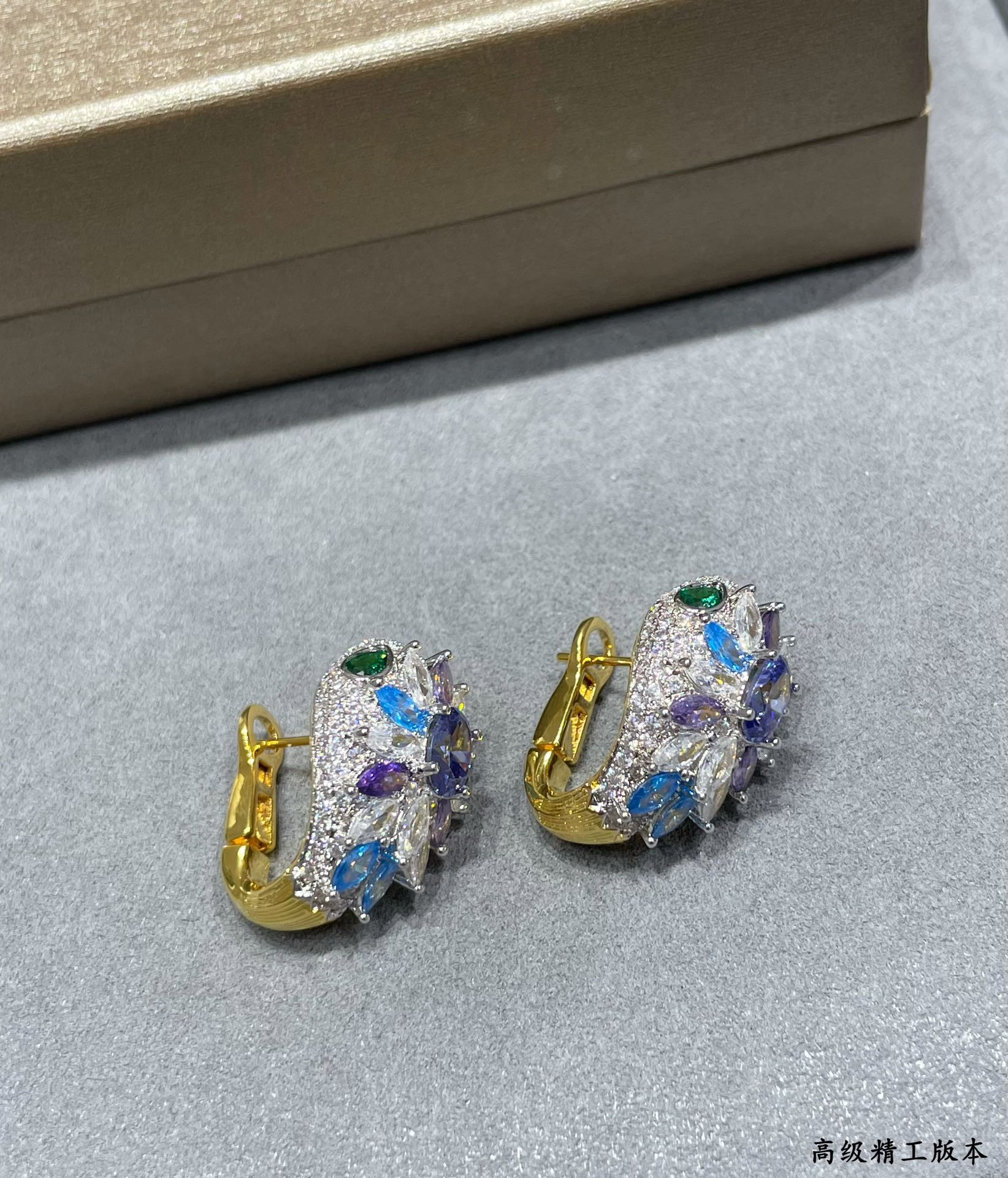 Bvlgari Diamond Princess Snake Earrings