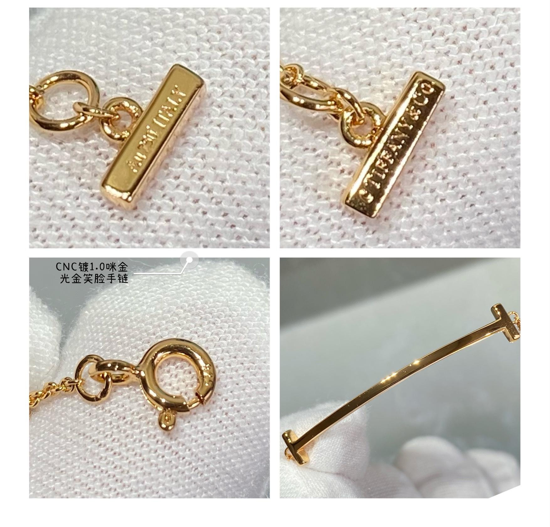 Tiffany & Co. Smile Smooth Pendant Bracelet