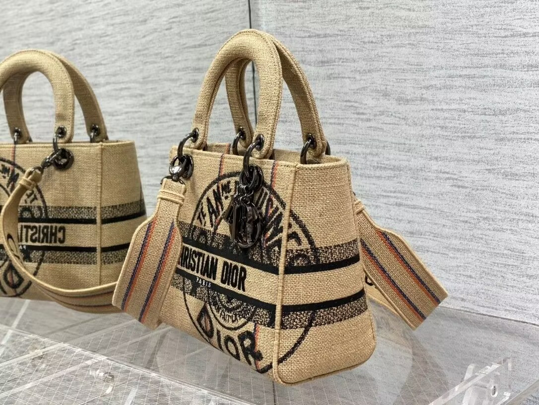 Dior Medium Lady D-Lite Bag 24x20x11cm