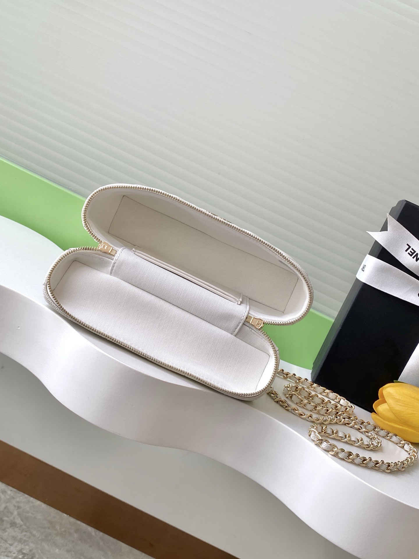 Chanel Long Vanity With Chain 25C AP4531 17×19.5×5cm