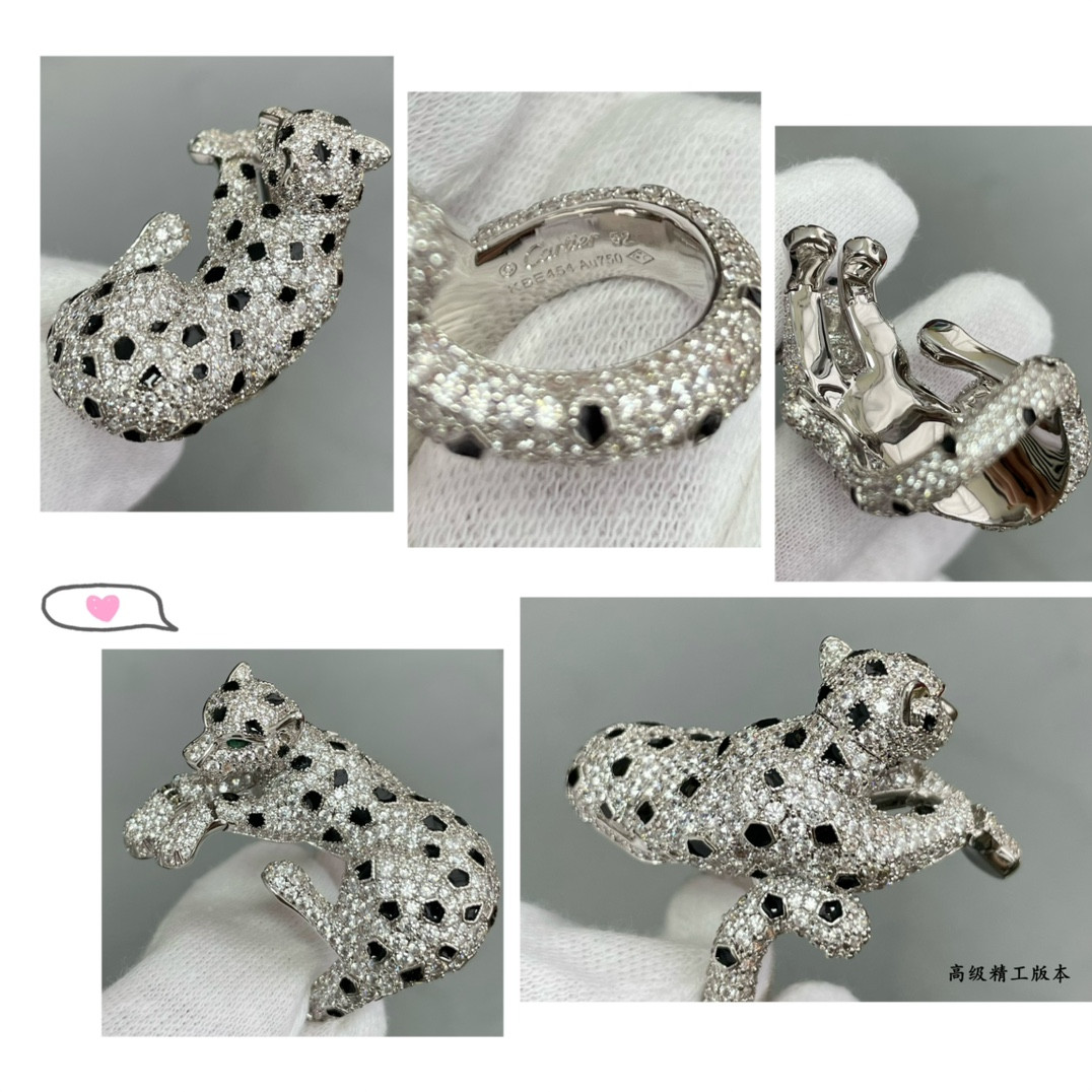 Cartier spotted leopard Ring
