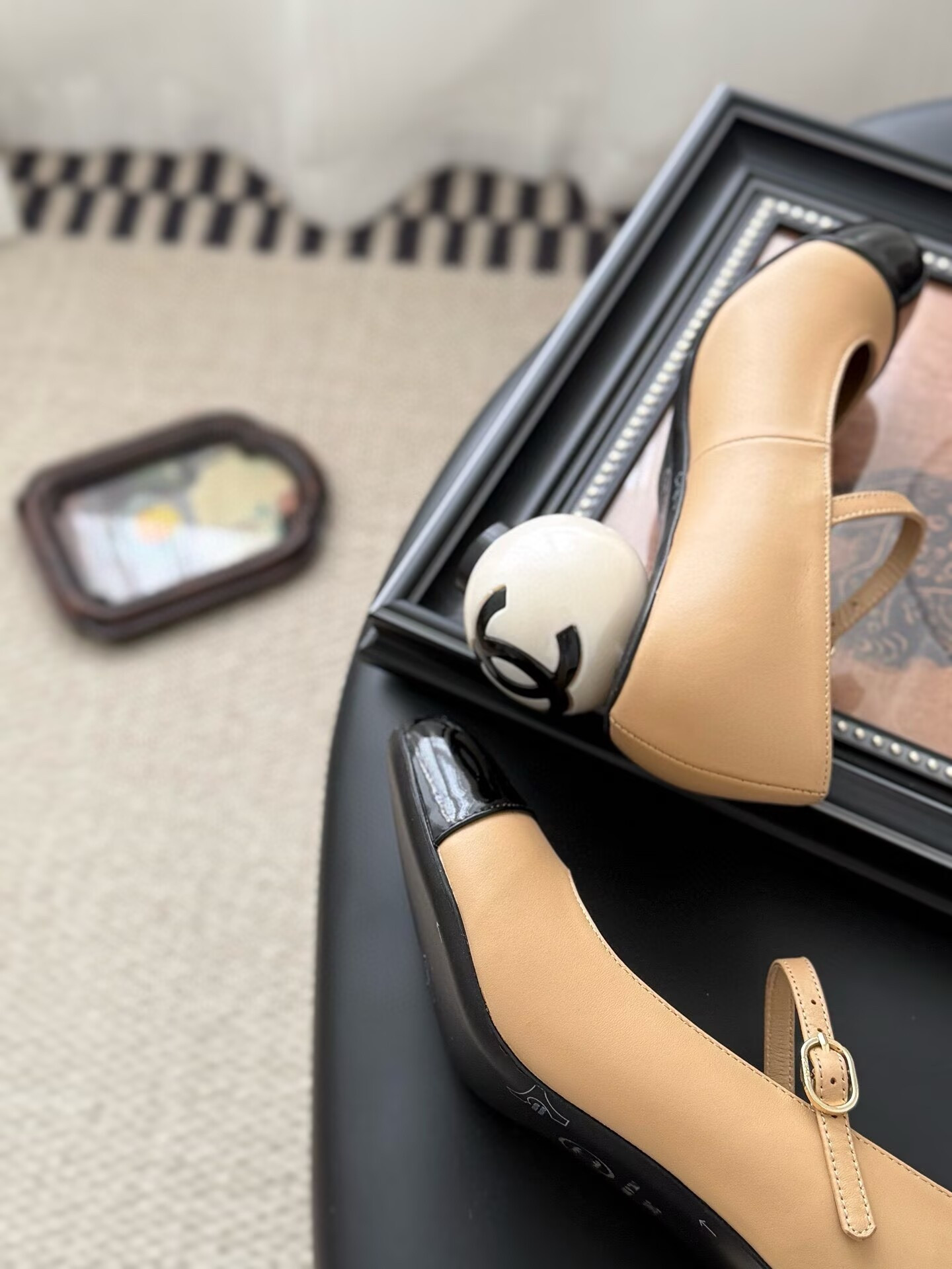 UA Chanel Mary Janes