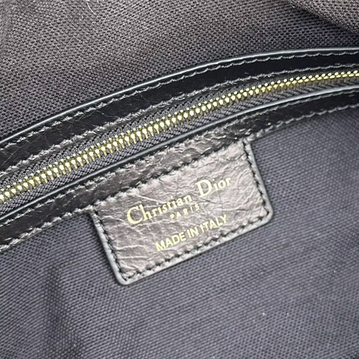 Dior Small D-Journey Bag in Crinkled Calfskin 25.5 x 14.5 x 14 cm