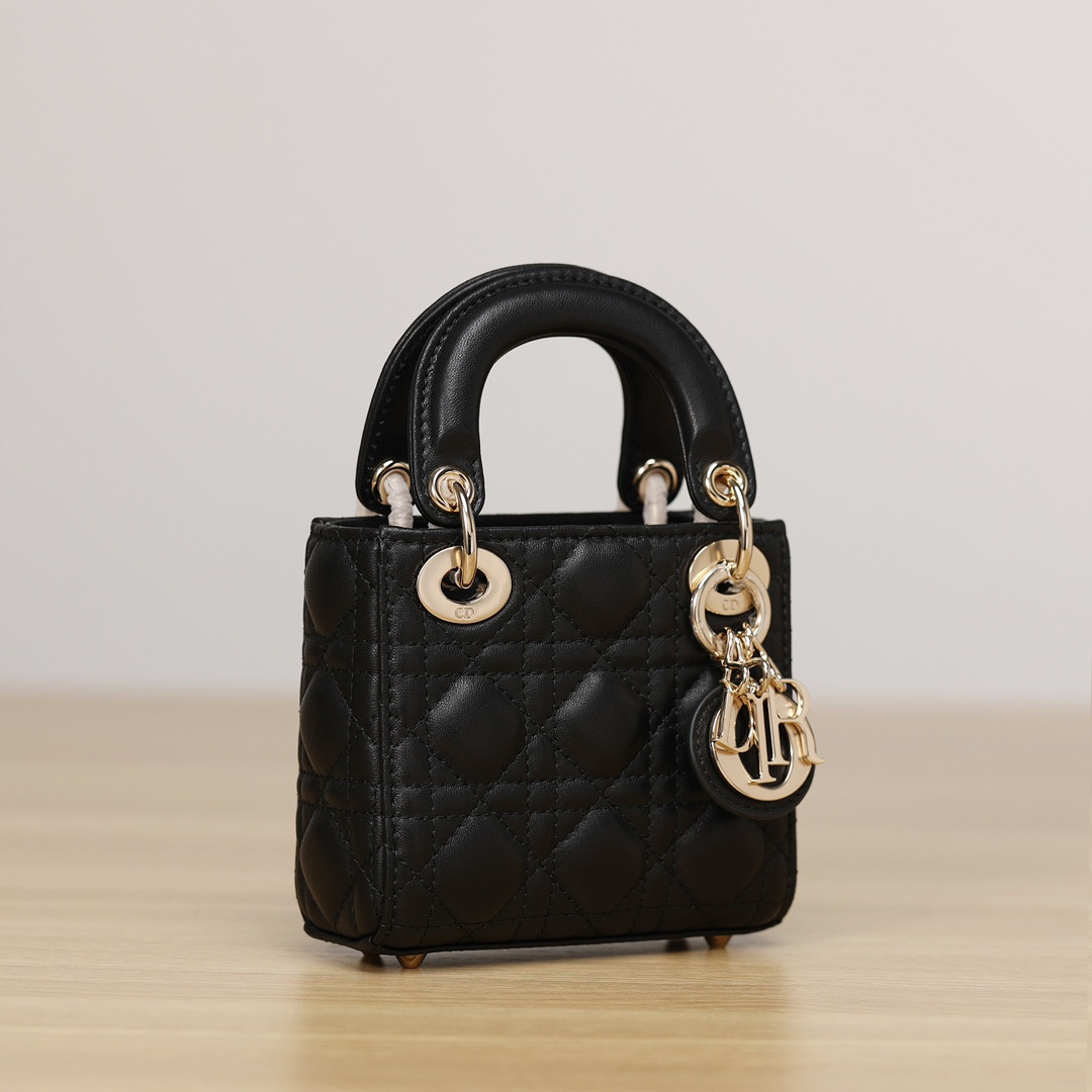 Dior Micro Lady Bag 12×10.2×5cm