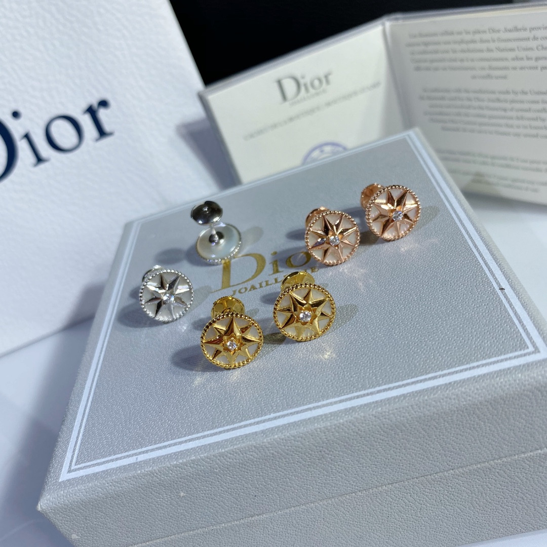 Dior compass Stud Earrings
