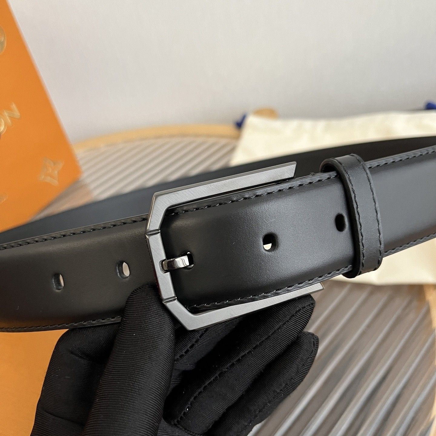 LV Pin Heritage 35mm Belt