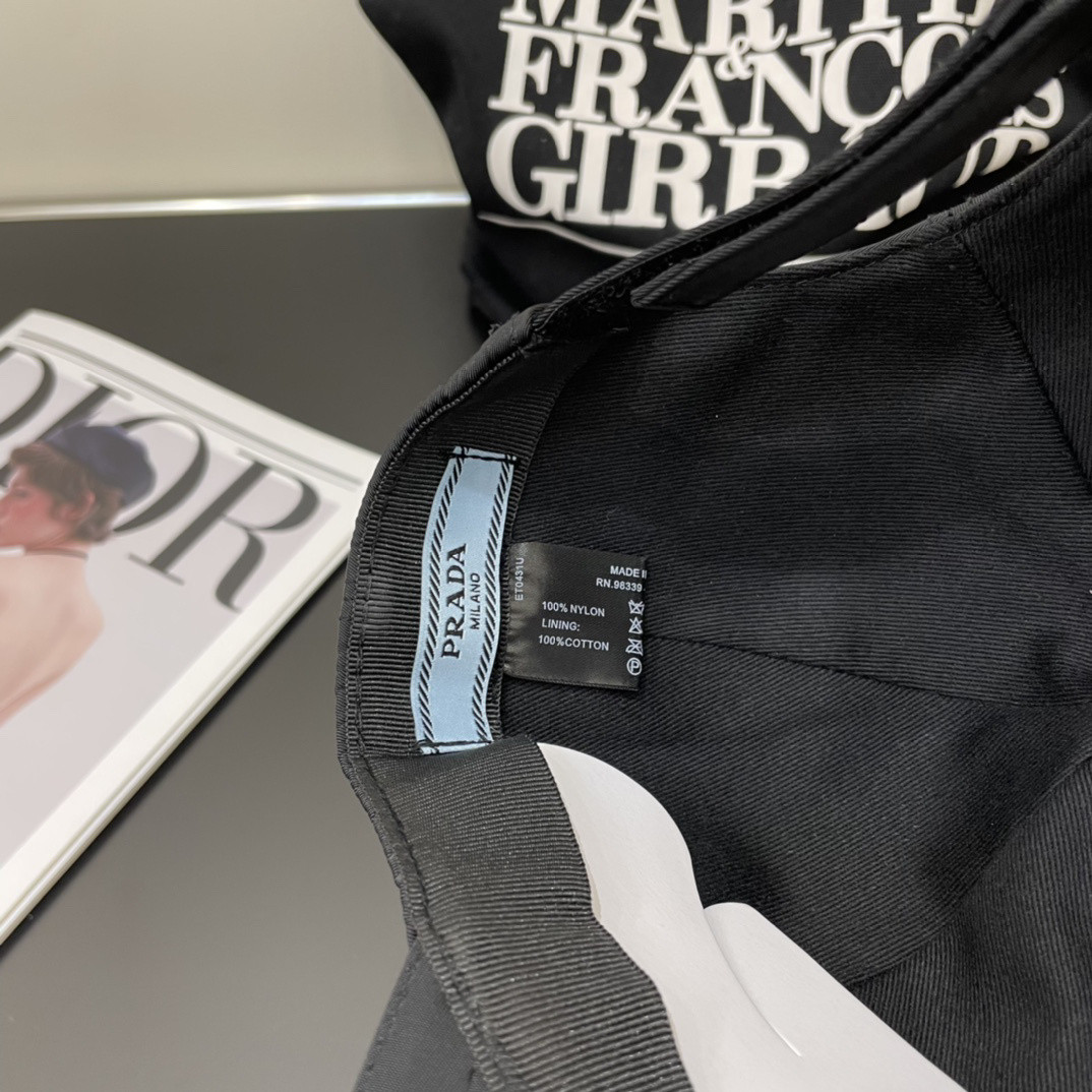 Prada Re-Nylon baseball cap