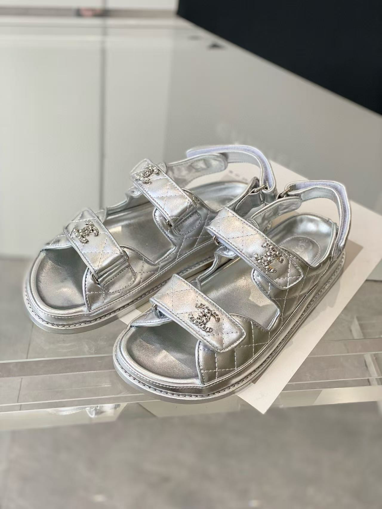 UA Chanel Sandals