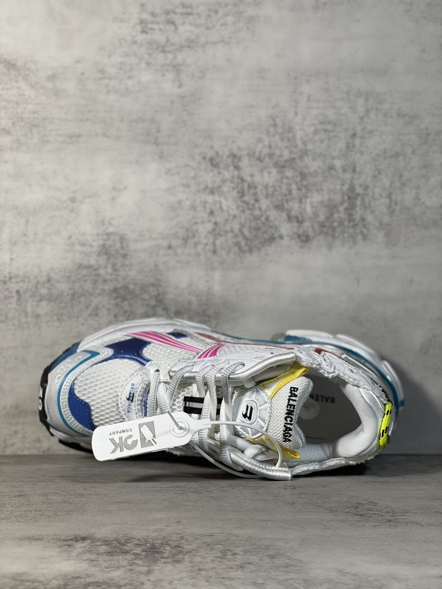 UA Balenciaga Runner Sneaker White Multicolor