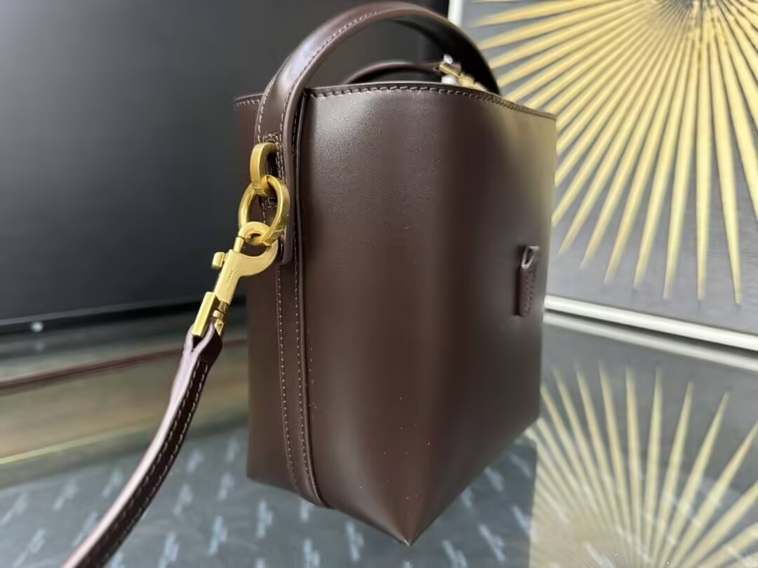 YSL LE 37 Mini (Shiny Leather) 15x13x6cm