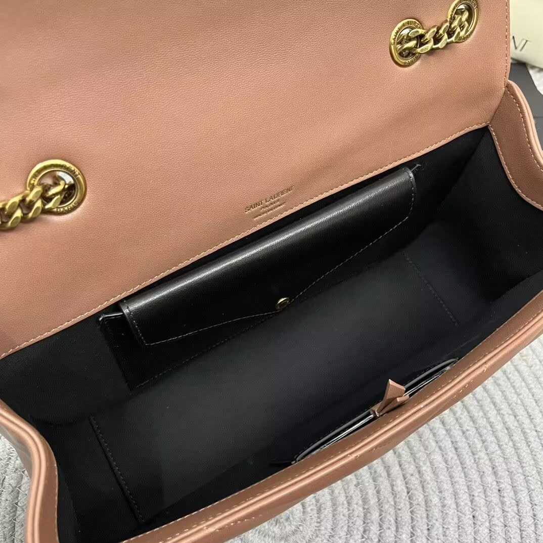 YSL LOULOU MEDIUM IN MATELASSÉ LAMBSKIN 29x17x8cm