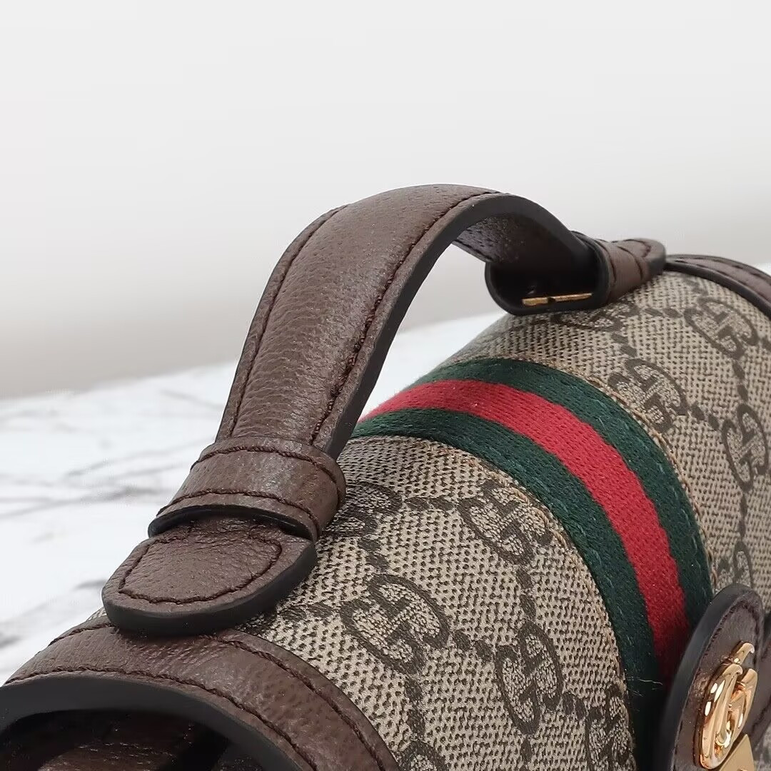 Gucci Ophidia Top Handle Bag 17.5×13×6 cm
