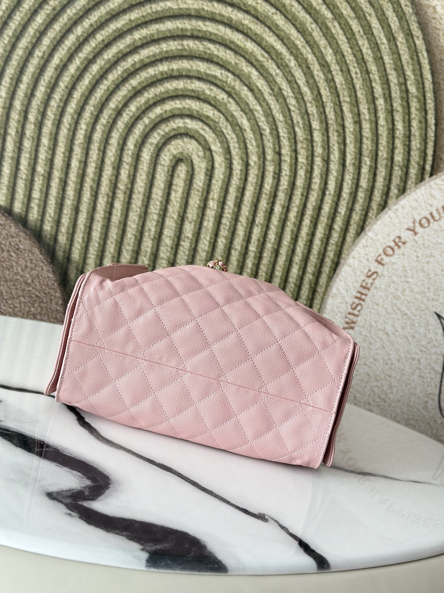 CHANEL 25 small Bucket Hobo handbag AS5293 30x26x14cm