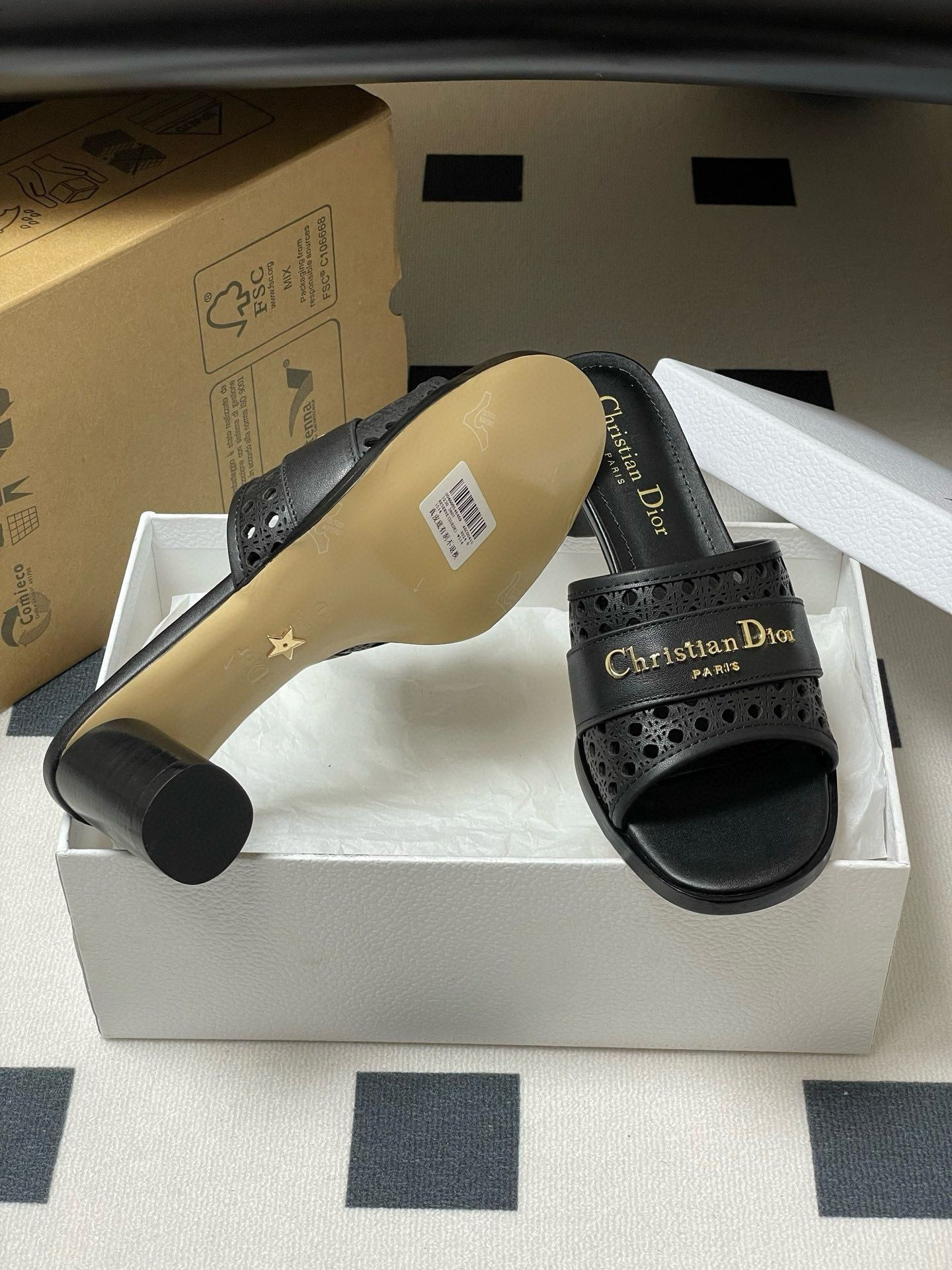 UA Dior D-Lane Heeled Slide