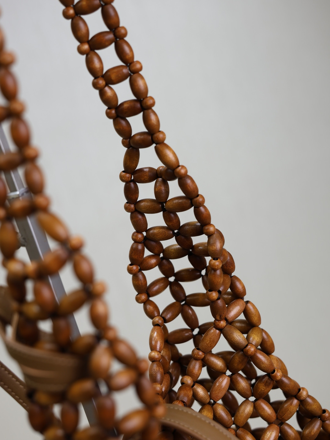 YSL LE 5 à 7 wood beads 23x22x8.5cm