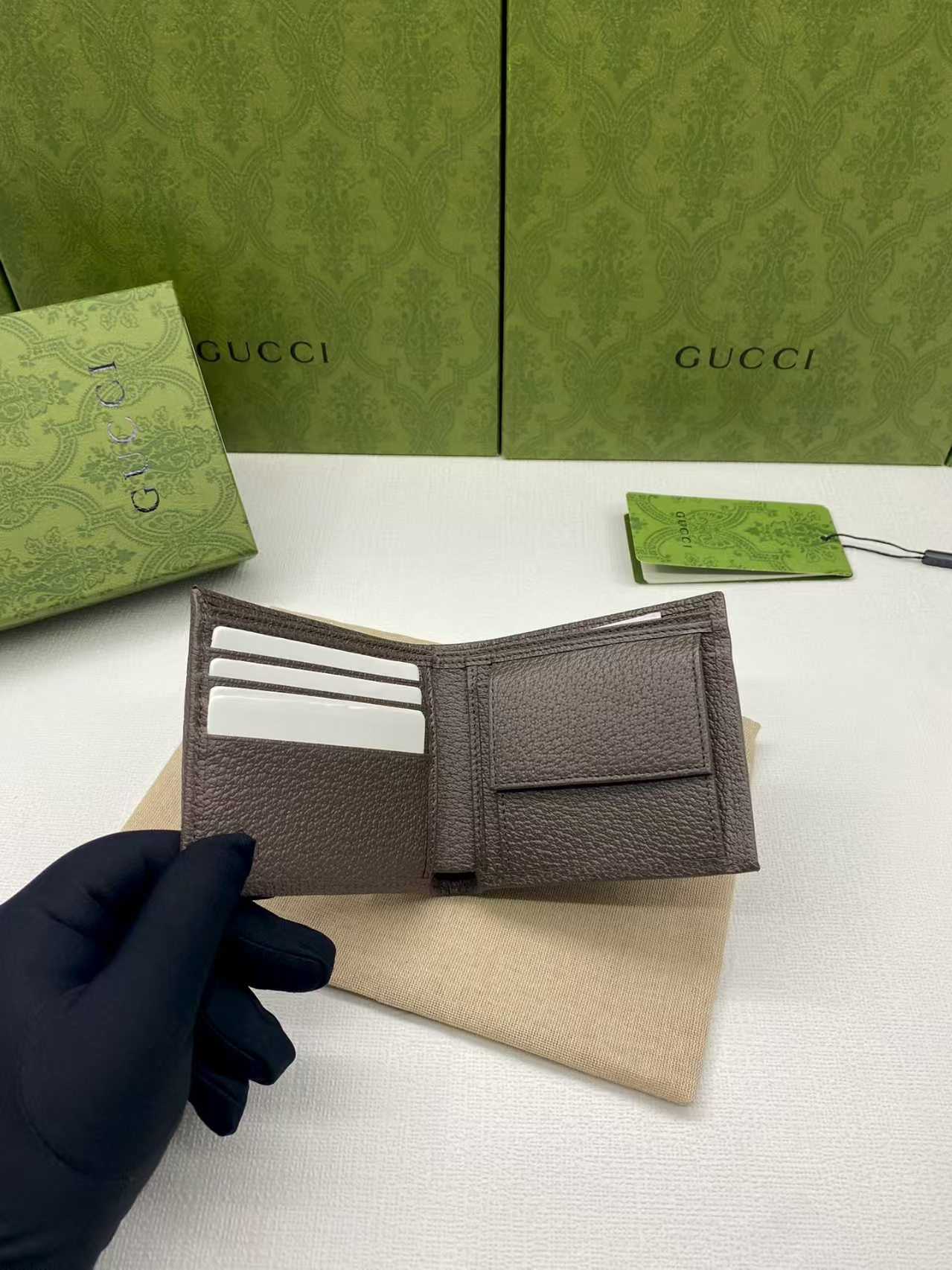 Gucci GG Card Case Wallet