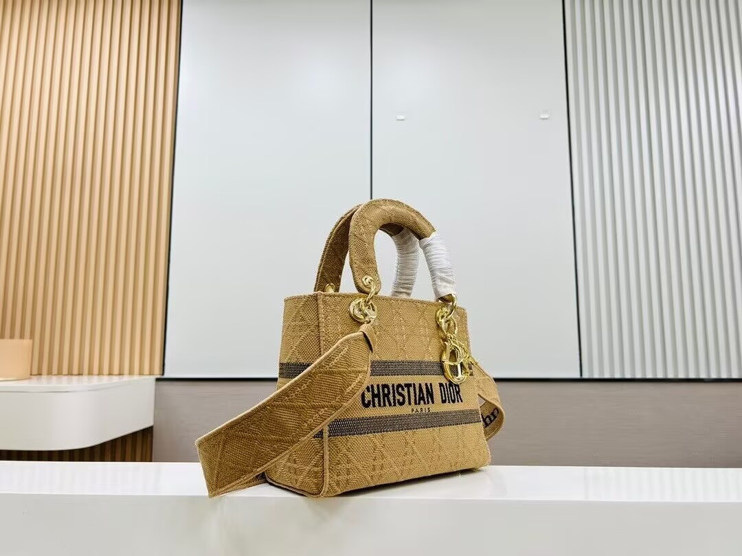 Dior Medium Lady D-Lite Bag 24x20x11cm