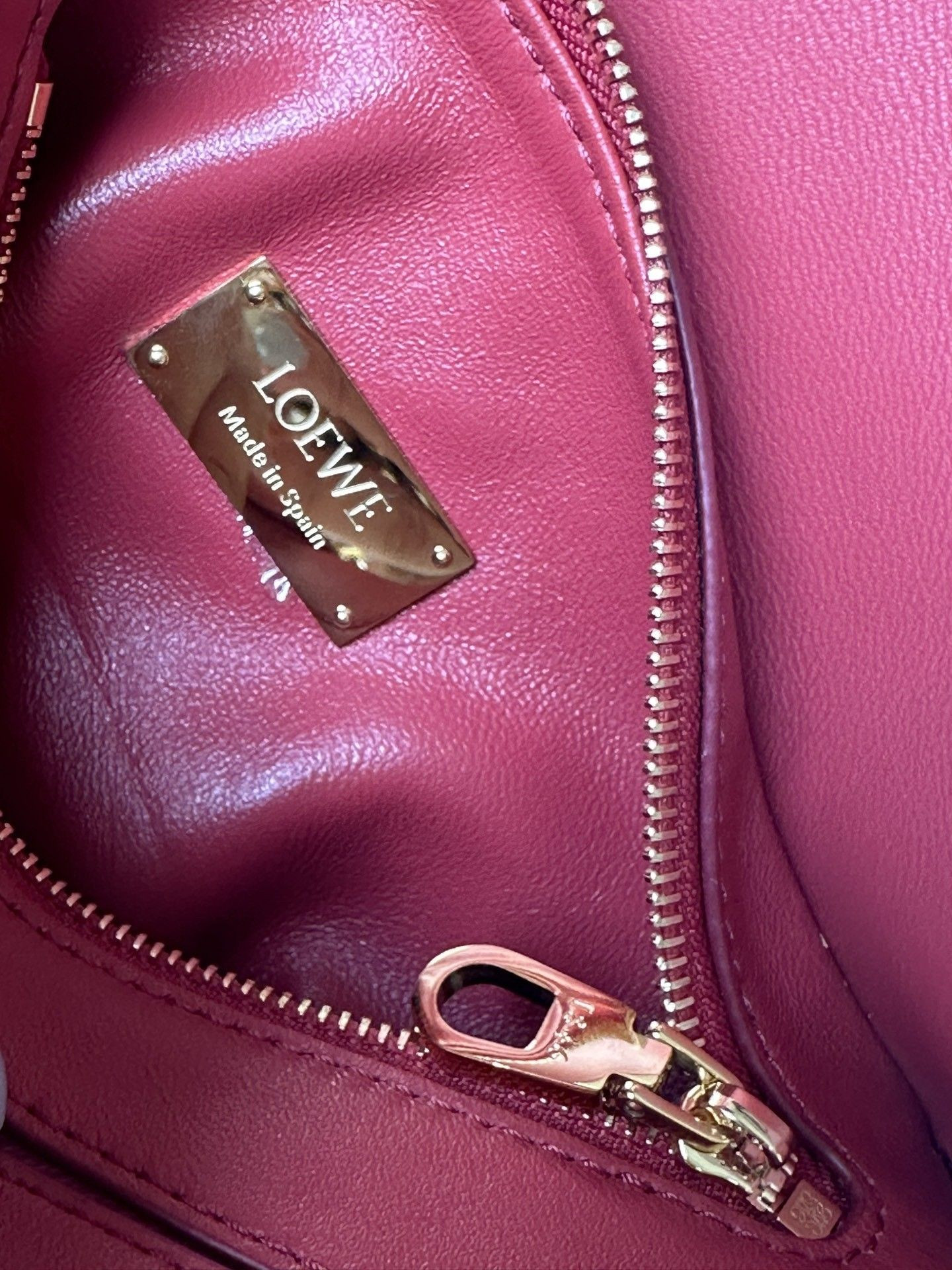 Loewe Mini Featherlight Puzzle Bag Nappa Lambskin 18x12.5x8cm