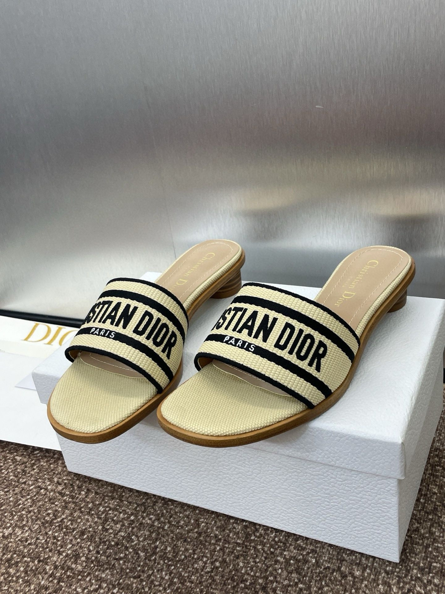 UA Dior Dway Heeled Slide