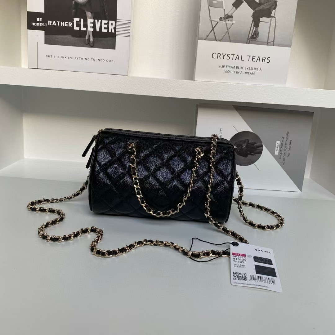 Chanel 25P Caviar Microchip Ap4515 11.5×18.5×11cm