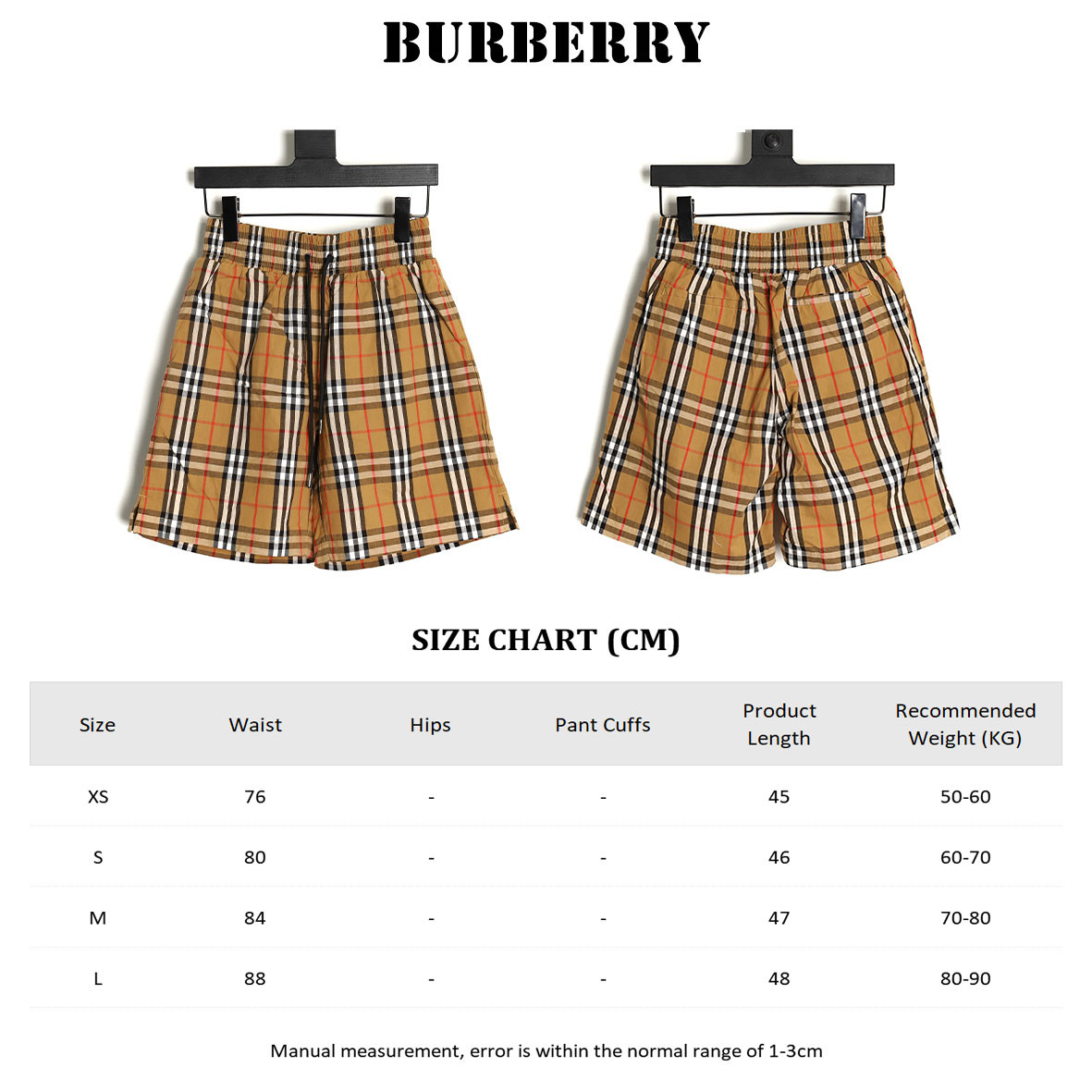 Burberry 24ss Nova shorts