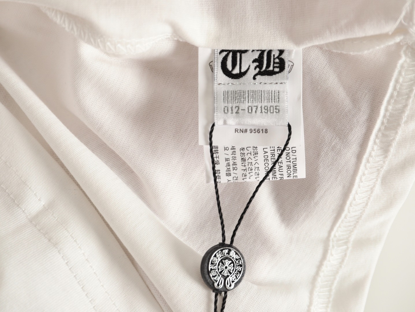 Ch*0me He**ts 25fw long-sleeved t-shirt