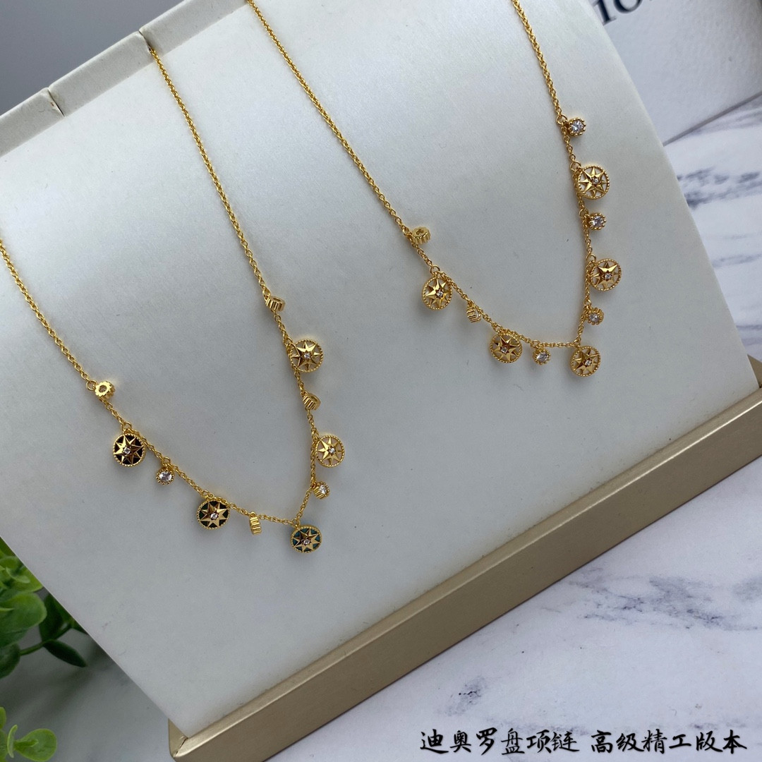 Dior compass Necklace