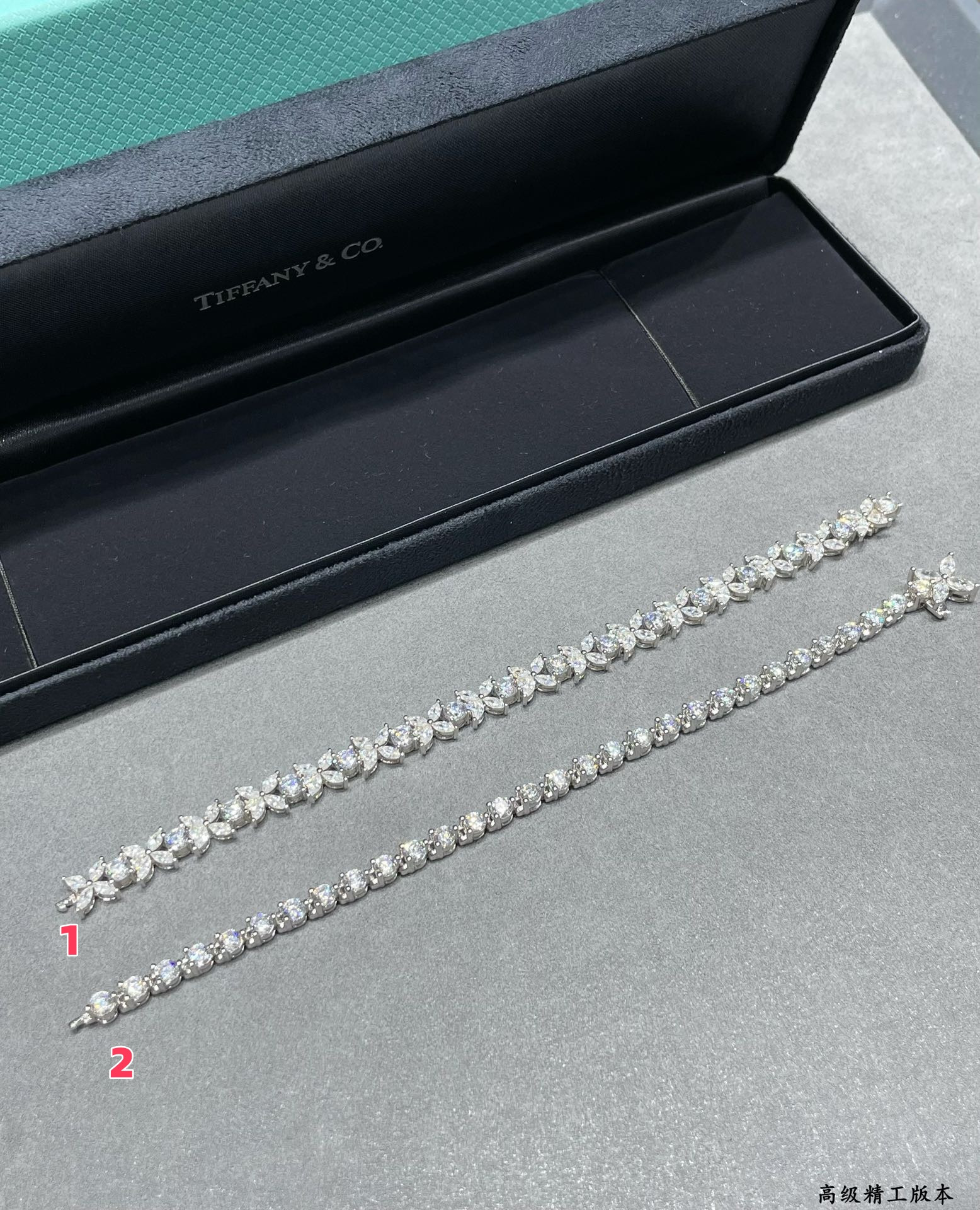 Tiffany & Co. Soleste Marquise Diamond Full Bracelet Ag925