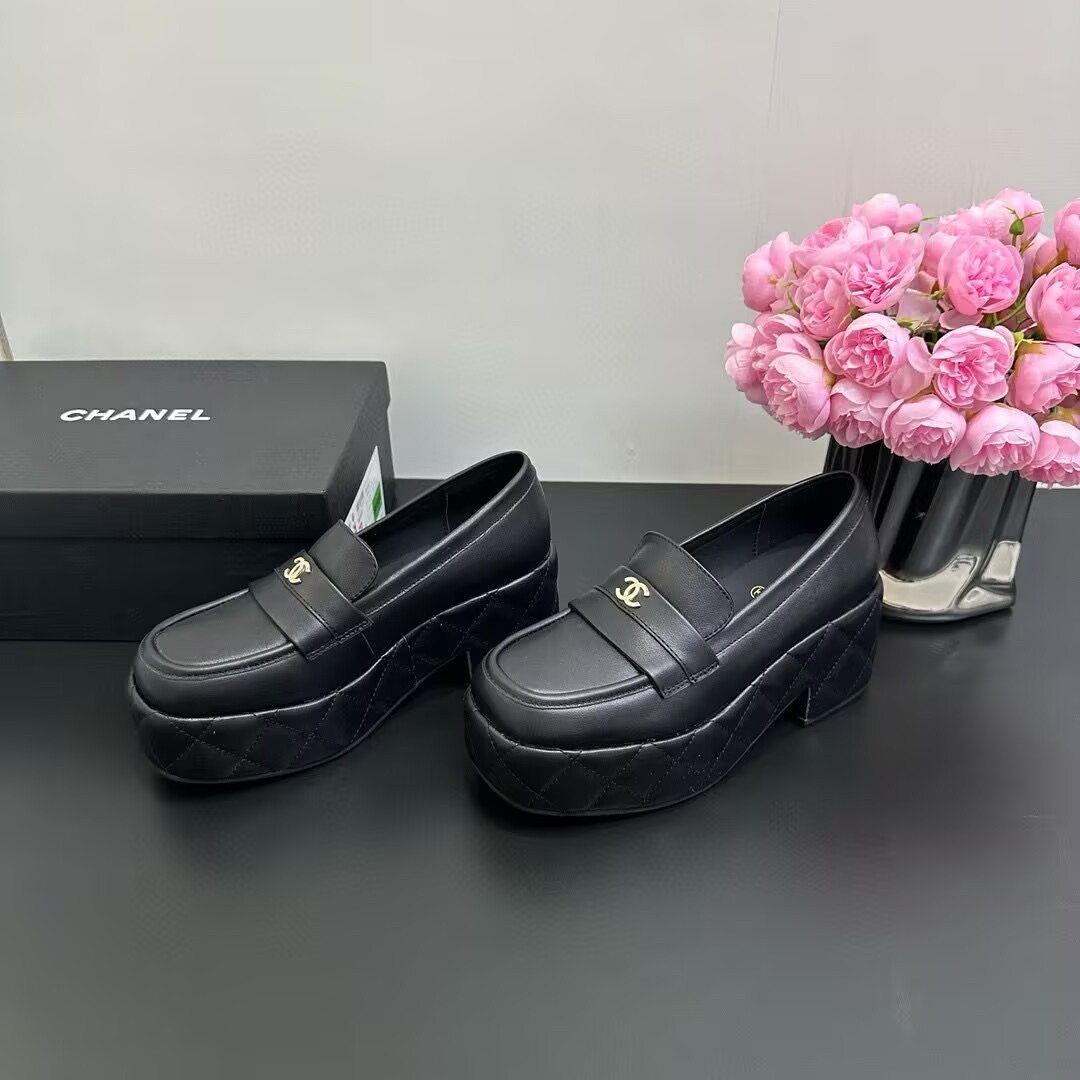 UA Chanel Moccasins