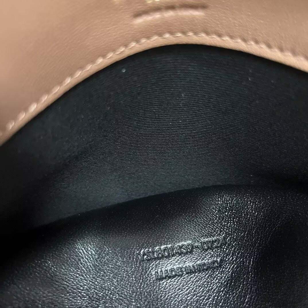 YSL LOULOU MEDIUM IN MATELASSÉ LAMBSKIN 29x17x8cm