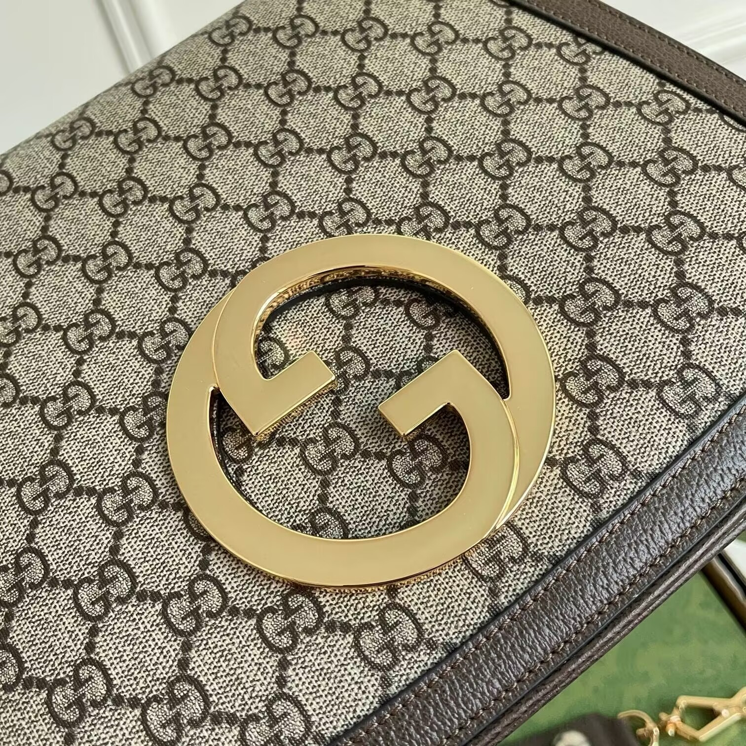 GUCCI BLONDIE TOP HANDLE BAG 29x22x7cm